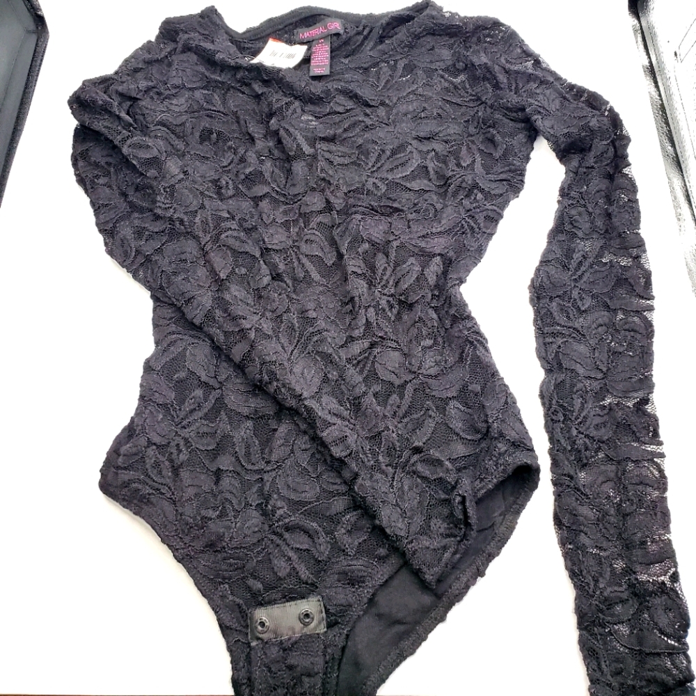 Black Lace Bodysuit